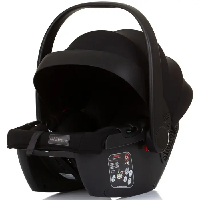Chipolino Linea baby stroller, obsidian