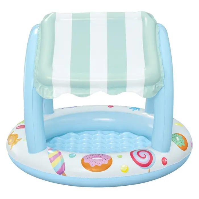Bestway Sweet Shoppe kids' pool with canopy, Ø104 x 84 cm