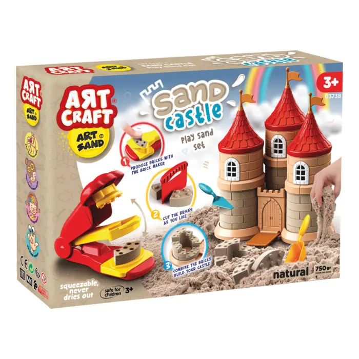 KINETIC SAND CASTLE
