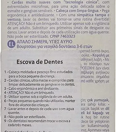 Chicco Детска четка за заби за млечни заби, 3–6 години, розова – слика 2