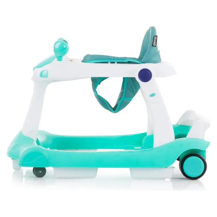 Chipolino Super Star 2-in-1 walker with music panel, Mint