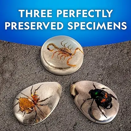National Geographic Real Bug Dig Kit – gërmo dhe zbulo fosile të vërteta insektesh