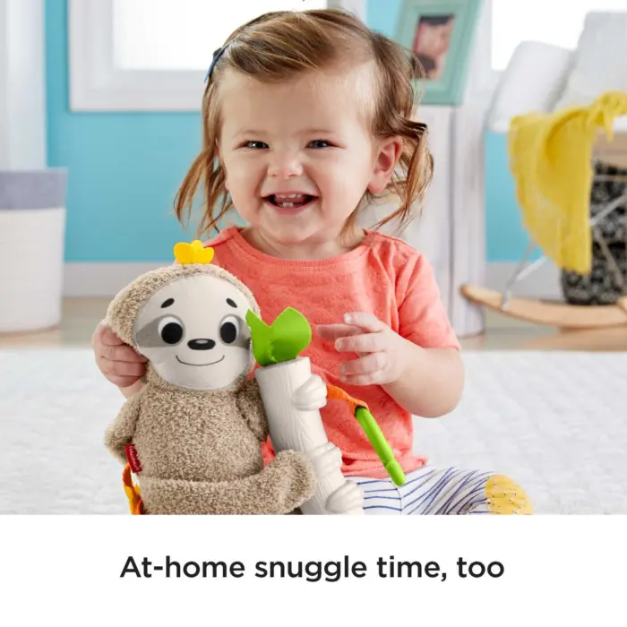 Fisher Price Висечка играчка за количка мрзливец Slow Much Fun – слика 3