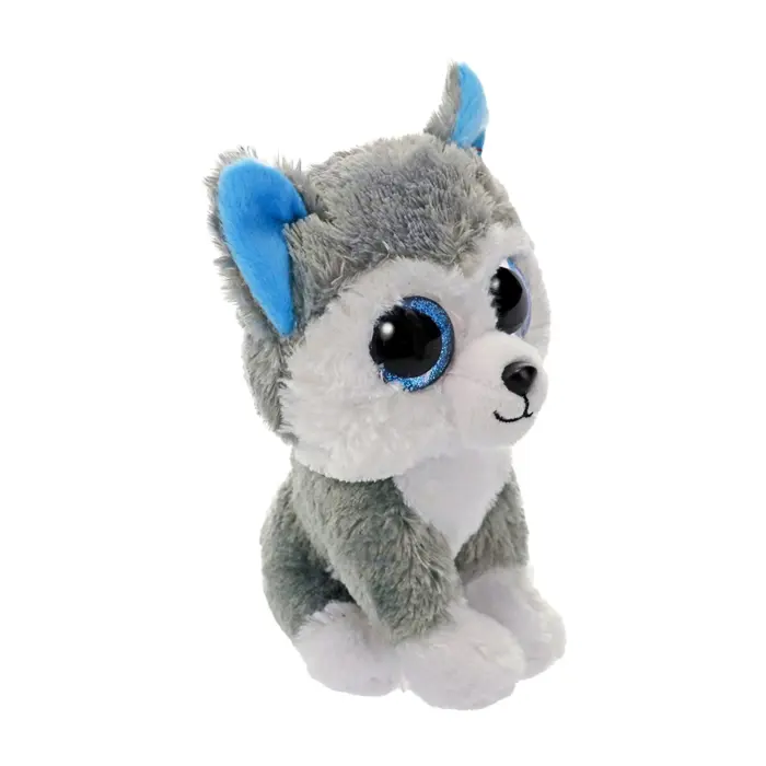Ty Beanie Boos плишано кученце хаски Slush, 24 cm – слика 2