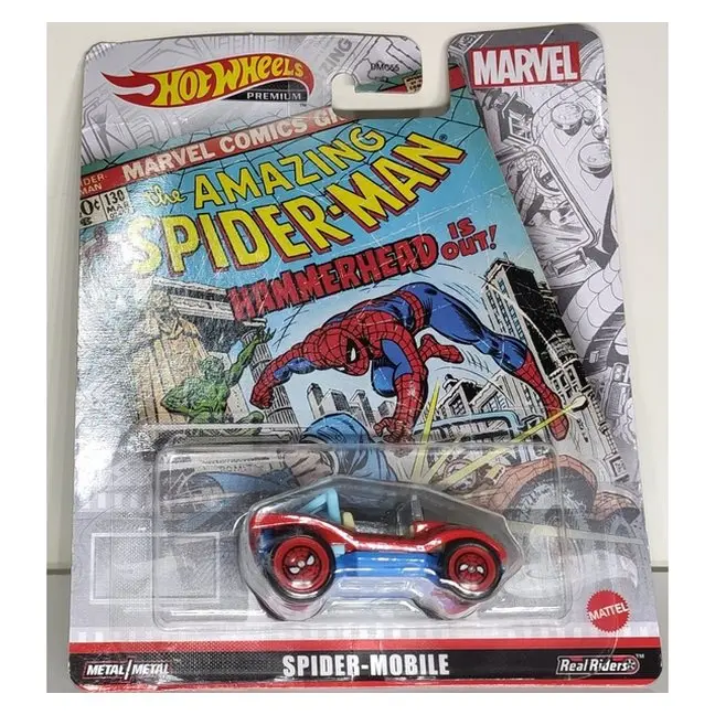 Hot Wheels Retro Spider-Man car
