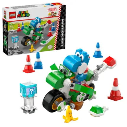 LEGO Super Mario: Yoshi’s Mario Kart motorbike – Building set 72031