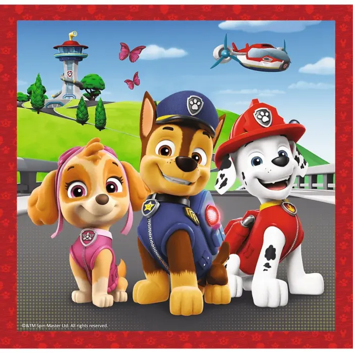 Trefl Puzzle 3 në 1 Paw Patrol – Këlyshë të gëzuar, 20, 36 dhe 50 pjesë – foto 5