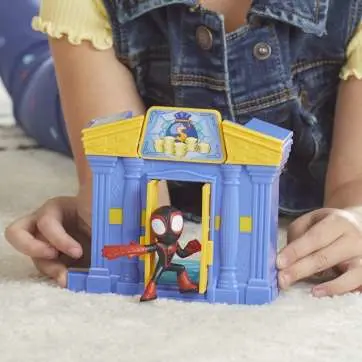 Spidey and His Amazing Friends – Set with figures and blocks