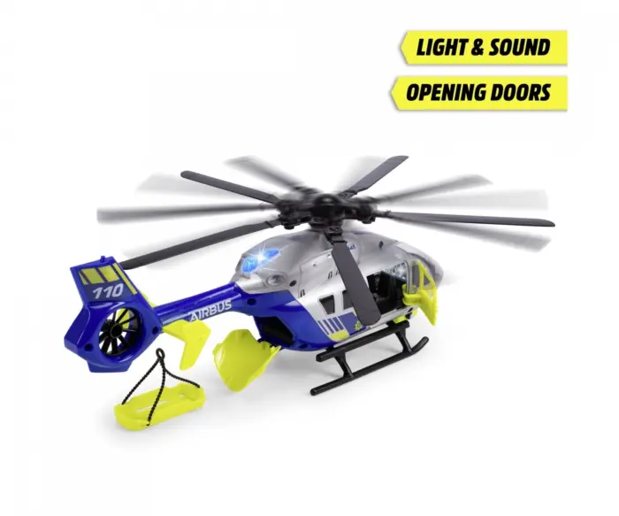 Dickie Toys Полициски хеликоптер Airbus H145, 36 cm, светло и звук – слика 2