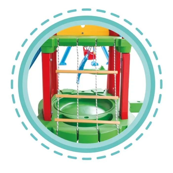Pilsan Large Slide with 3 Swings