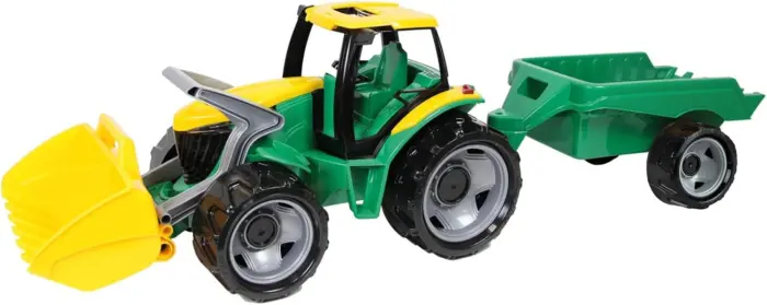Lena GIGA TRUCKS 02123 – large tractor with shovel function and trailer