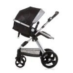 Baby Stroller Havana- Obsidian/Silver