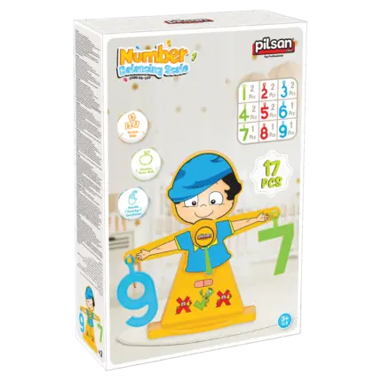 Educational Scale with numbers