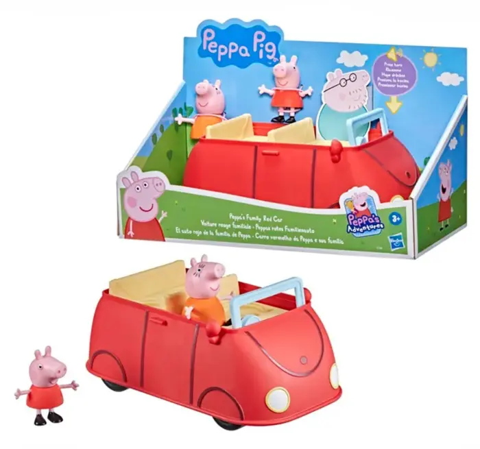 Hasbro Automjet i vogël Peppa Pig me figurë (asortiment: varkë, helikopter, makinë) – foto 3