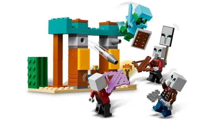 LEGO® Minecraft™ Пустинската патрола на Илежерите (21267)
