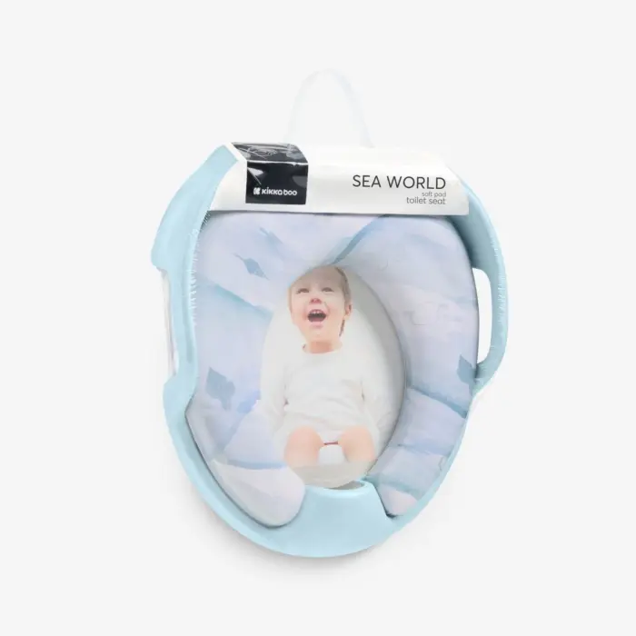 Kikka Boo Toilet seat adapter Sea World Sea Shell, light blue – image 6