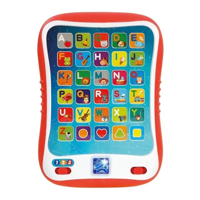 Winfun Детски таблет i-Fun Pad за учење на буквите, црвен