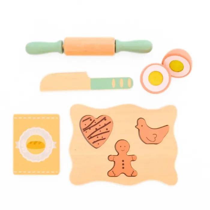 Дрвен сет за правење колачиња My Little Cookie Maker – слика 3