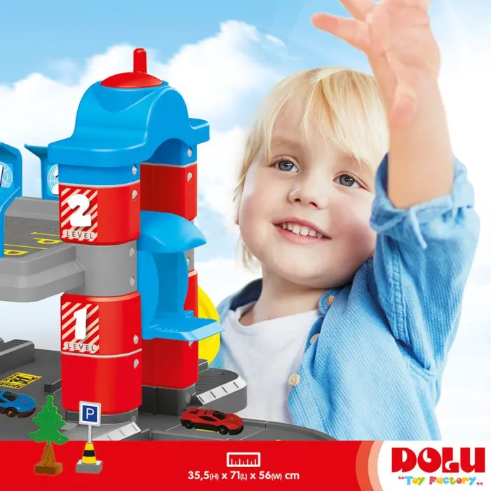 2-LEVEL GARAGE DOLU