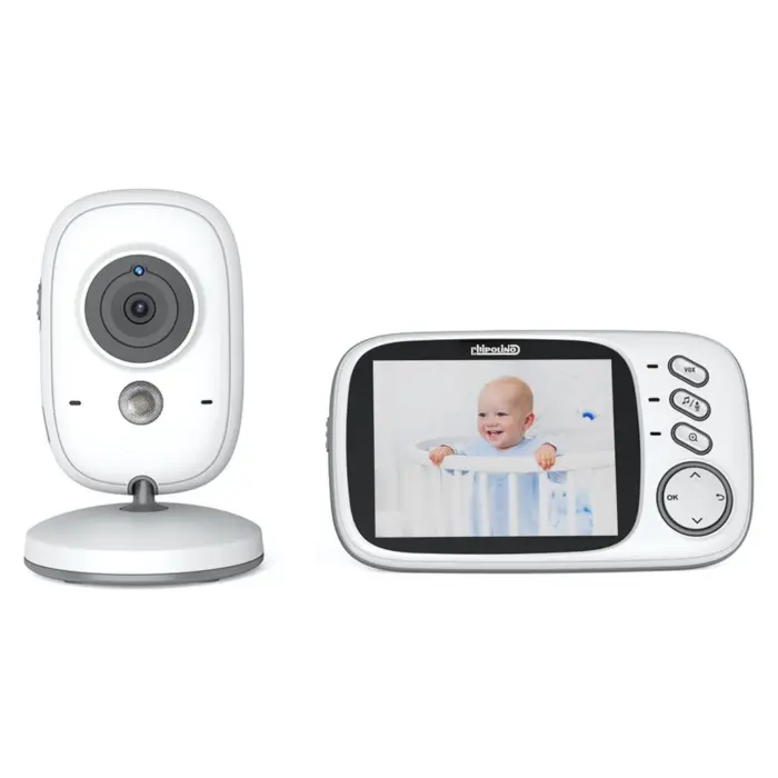 Video monitor për bebe CHIPOLINO Polaris me ekran LCD 3,2 inç, VIBEFP241SI
