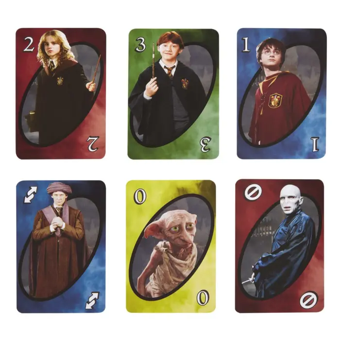 Mattel UNO Harry Potter card game, 112 cards for 2–10 players