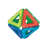 Kube magnetike shumëngjyrëshe puzzle