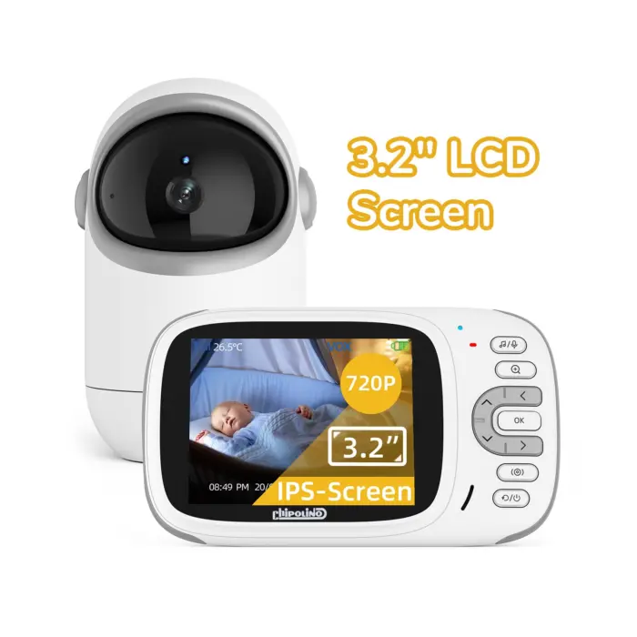Video Baby Monitor with 3.2″ LCD Display Sirius