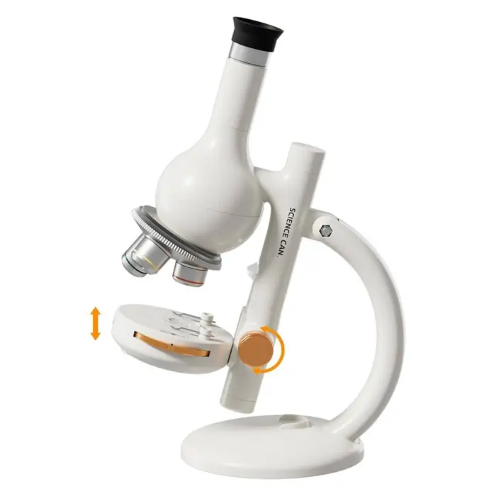 Top Bright Science Can Set mikroskopi 1600 me pajisje laboratorike – foto 3