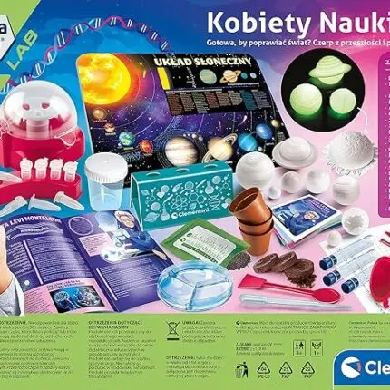 Clementoni – Set mësimor Scientific Fun Lab “Gratë në shkencë”
