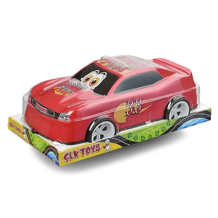 ÇLK Тркачко автомобилче Crazy Racer со очи, асортиман во 3 бои