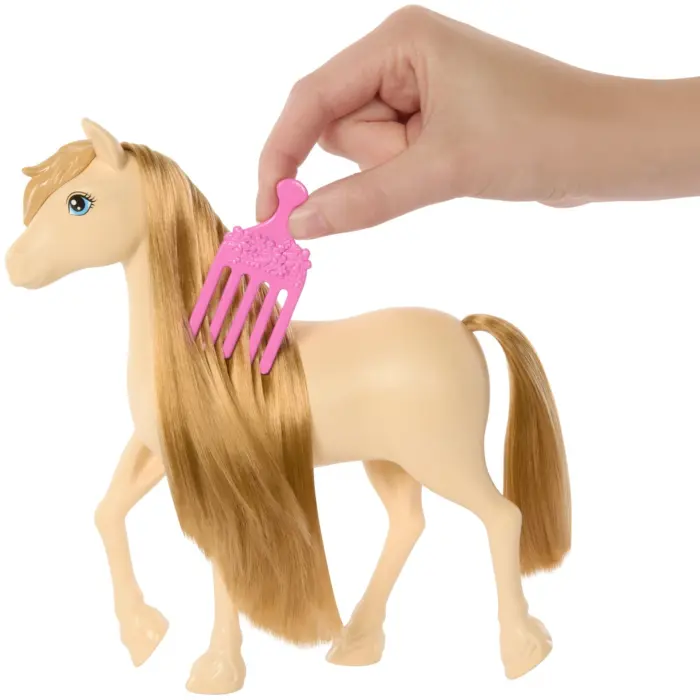 Barbie Pony Mysteries me krifë të gjatë dhe 8 aksesorë për stilizim