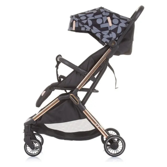 Karrocë verore CHIPOLINO Easy Go, deri në 15 kg, abanoz, LKEG02301EB