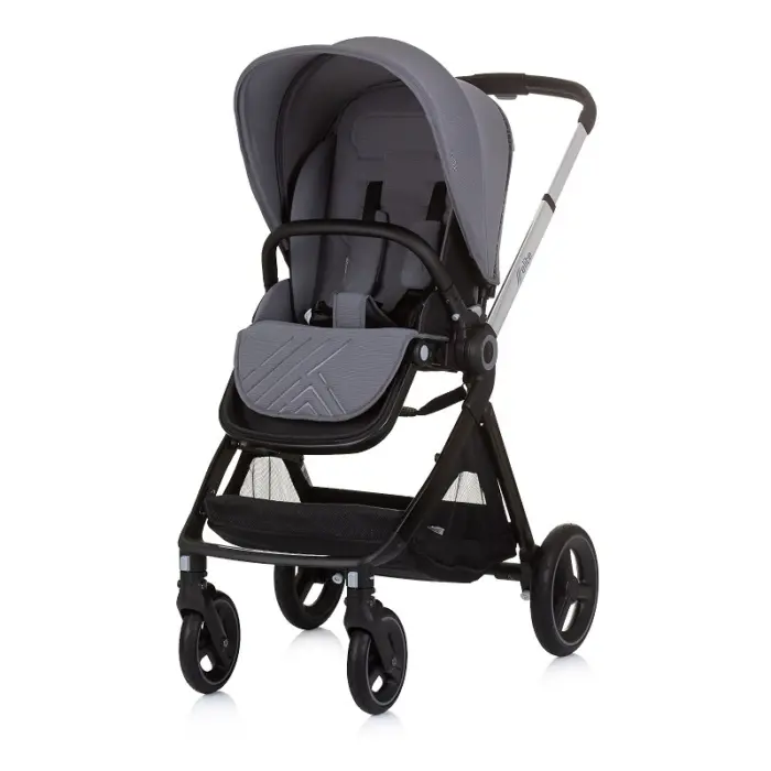 Karroca për bebe Chipolino Elite 3 në 1, Granite (gri)