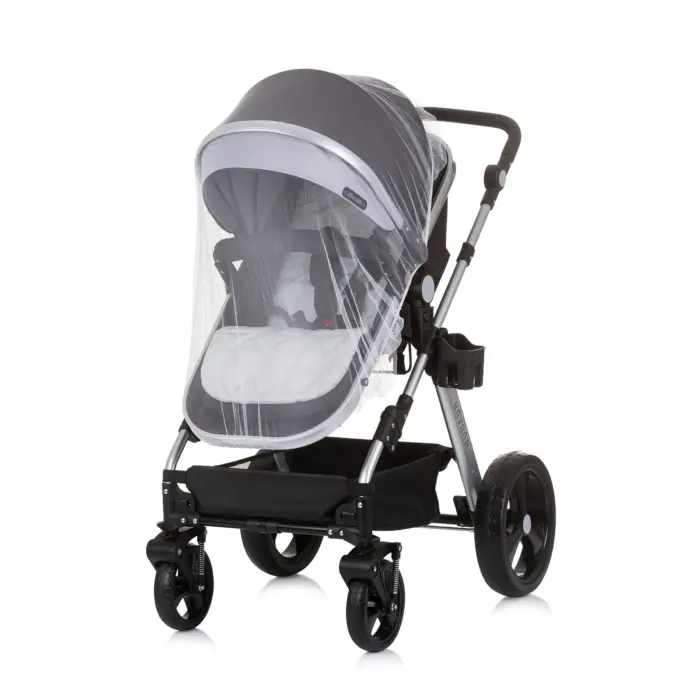 Baby Stroller Havana- Obsidian/Silver