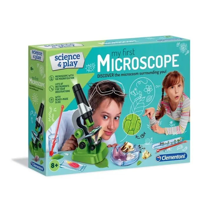 Clementoni Микроскоп Science & Play My First Microscope, зголемување 150x – слика 2