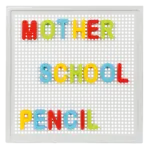 Block Set with Numbers/Letters