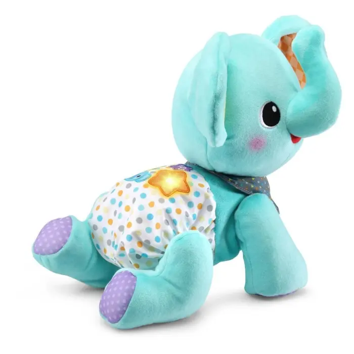 VTech Baby Интерактивно слонче Crawl with Me Elephant со музика и светла – слика 3
