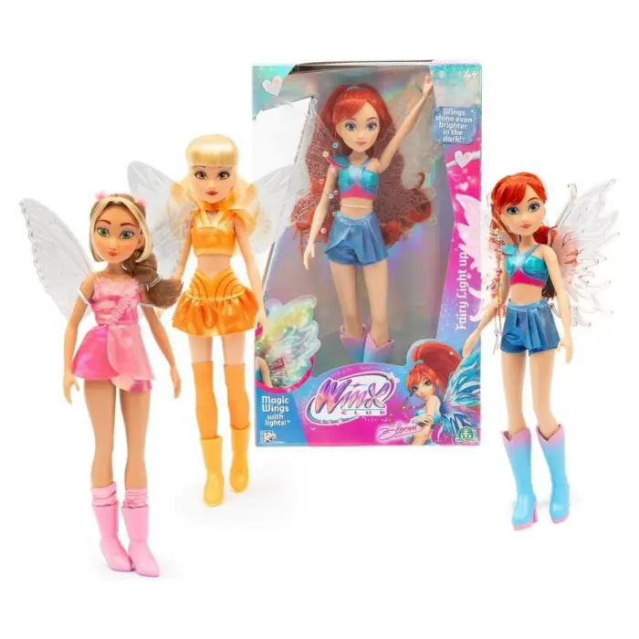 Winx Club Кукла самовила со светлечки крила, 27 cm (асортиман)