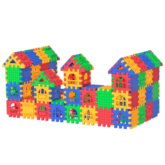 SET PUZZLE KALA/SHTËPI 128 PJESË