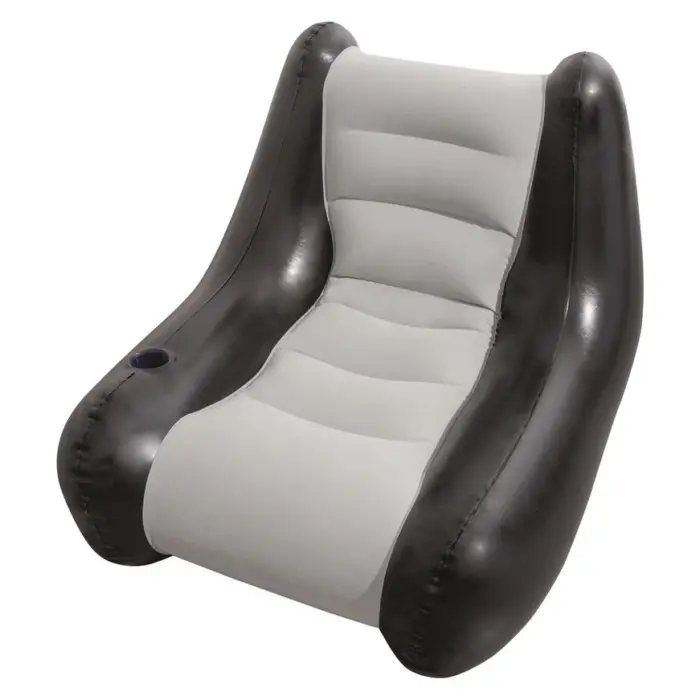 Bestway Perdura inflatable armchair, 102 x 84 x 74 cm, black-gray