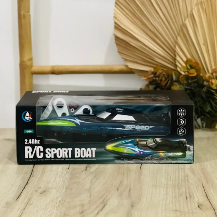 RC Sport Boat remote-control boat 2.4 GHz, with lights – image 5