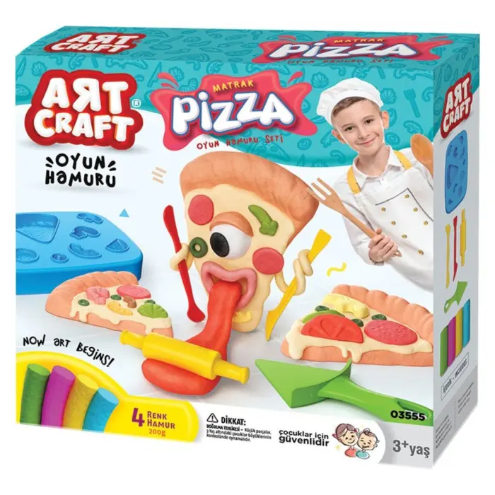 ART CRAFT Set plastelinë Pica, 200 g, 03555
