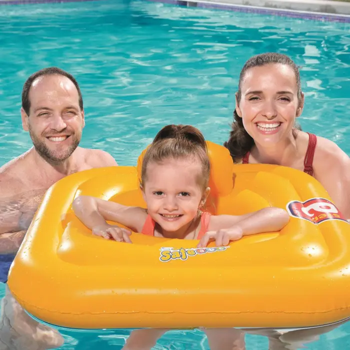 INFLATABLE BABY SWIM SEAT 76*76