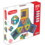 Kube magnetike shumëngjyrëshe puzzle