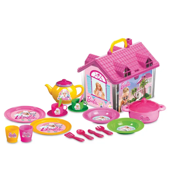 House-shaped Tea Set