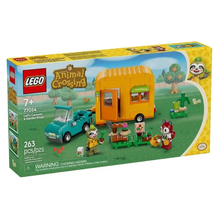 LEGO Leif’s Caravan + Garden Shop 77054