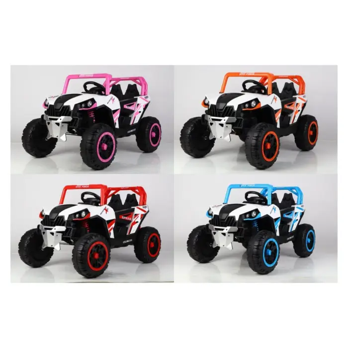 ak-t0570-1 Children's battery-powered buggy Super Power 12V 4×4 two-seater