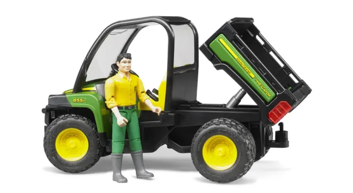Bruder Возило John Deere Gator XUV 855D со возач, 1:16 – слика 2