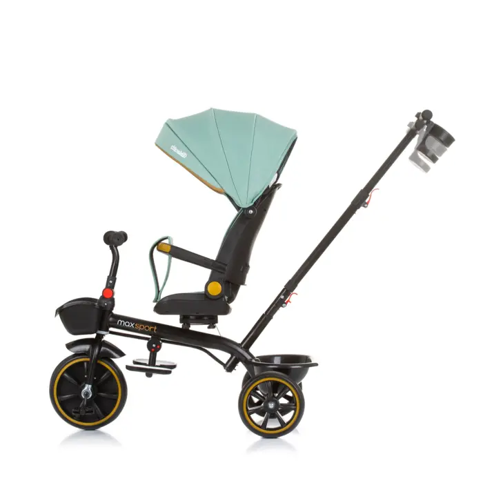 Tricycle with Canopy - Max Sport Green