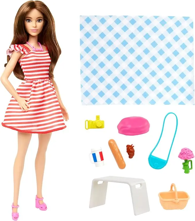 Barbie kukull Udhëtim në Paris